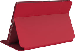 Speck Balance Folio Case Apple iPad 10.2 (2019/2020/2021) Dark Poppy - Rood