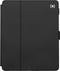 Speck hoesje geschikt voor Apple iPad Air 13 (2024) - Stand functie - Veiligheidskliksysteem - Automatisch aan/uit magneet functie - Gevoerde binnenkant - Microban Antibacterieel - Zwart