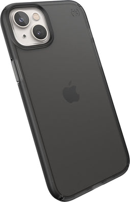 Speck hoesje geschikt voor Apple iPhone 14 Pro Max - Slank - Kristalhelder - Valbescherming gecertificeerd tot 4 meter - Microban Antibacterieel - Presidio Perfect Clear lijn - Zwart Transparant