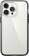 Speck hoesje geschikt voor Apple iPhone 14 Pro Max - Slank - Kristalhelder - Valbescherming gecertificeerd tot 4 meter - Microban Antibacterieel - Presidio Perfect Clear lijn - Zwart Transparant