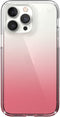 Speck hoesje geschikt voor Apple iPhone 14 Pro Max - Slank - Kristalhelder - Valbescherming gecertificeerd tot 4 meter - Microban Antibacterieel - Presidio Perfect Clear lijn - Roze Transparant