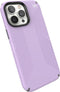 Speck hoesje geschikt voor Apple iPhone 14 Pro Max - Ultieme Bescherming en Grip - Luxe Soft-touch Afwerking - Valbescherming gecertificeerd tot 4 meter - Microban Antibacterieel - Presidio2 Grip lijn - Paars