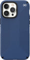Speck hoesje geschikt voor Apple iPhone 14 Pro Max - Ultieme Bescherming en Grip - Luxe Soft-touch Afwerking - Valbescherming gecertificeerd tot 4 meter - Microban Antibacterieel - Presidio2 Grip lijn - Blauw
