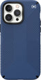 Speck hoesje geschikt voor Apple iPhone 14 Pro Max - Ultieme Bescherming en Grip - Luxe Soft-touch Afwerking - Valbescherming gecertificeerd tot 4 meter - Microban Antibacterieel - Presidio2 Grip lijn - Blauw