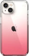 Speck hoesje geschikt voor Apple iPhone 14 Pro - Slank - Kristalhelder - Valbescherming gecertificeerd tot 4 meter - Microban Antibacterieel - Presidio Perfect Clear lijn - Roze Transparant