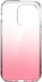 Speck hoesje geschikt voor Apple iPhone 14 Pro - Slank - Kristalhelder - Valbescherming gecertificeerd tot 4 meter - Microban Antibacterieel - Presidio Perfect Clear lijn - Roze Transparant