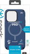 Speck hoesje geschikt voor Apple iPhone 14 Pro - Slank - MagSafe - Ultieme Bescherming - Luxe Soft-touch Afwerking - Valbescherming gecertificeerd tot 4 meter - Microban Antibacterieel - Presidio2 Pro lijn -Blauw
