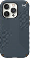 Speck hoesje geschikt voor Apple iPhone 14 Pro - Ultieme Bescherming en Grip - Luxe Soft-touch Afwerking - Valbescherming gecertificeerd tot 4 meter - Microban Antibacterieel - Presidio2 Grip lijn - Grijs