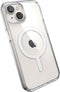 Speck hoesje geschikt voor Apple iPhone 14 - Slank - Kristalhelder - Valbescherming gecertificeerd tot 4 meter - Microban Antibacterieel - Presidio Perfect Clear lijn - Transparant