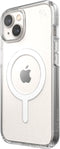 Speck hoesje geschikt voor Apple iPhone 14 - Slank - Kristalhelder - Valbescherming gecertificeerd tot 4 meter - Microban Antibacterieel - Presidio Perfect Clear lijn - Transparant