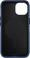 Speck hoesje geschikt voor Apple iPhone 14 - Ultieme Bescherming en Grip - Luxe Soft-touch Afwerking - Valbescherming gecertificeerd tot 4 meter - Microban Antibacterieel - Presidio2 Grip lijn - Blauw