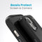 Speck hoesje geschikt voor Apple iPhone 15/14/13 Apple iPhone 16e - Ultieme Bescherming en Grip - Luxe Soft-touch Afwerking - Valbescherming gecertificeerd tot 4 meter - Microban Antibacterieel - Presidio2 Grip lijn - Zwart