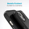 Speck hoesje geschikt voor Apple iPhone 15/14/13 Apple iPhone 16e - Slank - Ultieme Bescherming - Luxe Soft-touch Afwerking - Valbescherming gecertificeerd tot 4 meter - Microban Antibacterieel - Presidio2 Pro lijn - Zwart