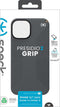 Speck hoesje geschikt voor Apple iPhone 15/14/13 - Ultieme Bescherming en Grip - Luxe Soft-touch Afwerking - Valbescherming gecertificeerd tot 4 meter - Microban Antibacterieel - Presidio2 Grip lijn - Grijs