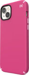 Speck hoesje geschikt voor Apple iPhone 15 Plus en iPhone 14 Plus - Slank - Ultieme Bescherming - Luxe Soft-touch Afwerking - Valbescherming gecertificeerd tot 4 meter - Microban Antibacterieel - Presidio2 Pro lijn - Roze
