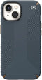 Speck hoesje geschikt voor Apple iPhone 15 Plus en iPhone 14 Plus - Ultieme Bescherming en Grip - Luxe Soft-touch Afwerking - Valbescherming gecertificeerd tot 4 meter - Microban Antibacterieel - Presidio2 Grip lijn - Zwart