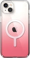 Speck hoesje geschikt voor Apple iPhone 15 Plus en iPhone 14 Plus - Kristalhelder - MagSafe - Valbescherming tot 4 meter - Microban Antibacterieel - Presidio Perfect Clear lijn - Roze
