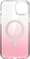 Speck hoesje geschikt voor Apple iPhone 15 Plus en iPhone 14 Plus - Kristalhelder - MagSafe - Valbescherming tot 4 meter - Microban Antibacterieel - Presidio Perfect Clear lijn - Roze