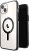 Speck hoesje geschikt voor Apple iPhone 15 Plus en iPhone 14 Plus - Kristalhelder - MagSafe - Valbescherming tot 4 meter - Microban Antibacterieel - Presidio Perfect Clear lijn - Zwart Transparant