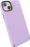 Speck hoesje geschikt voor Apple iPhone 15 Plus en iPhone 14 Plus - Slank - Ultieme Bescherming - Luxe Soft-touch Afwerking - Valbescherming gecertificeerd tot 4 meter - Microban Antibacterieel - Presidio2 Pro lijn - Paars