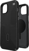 Speck hoesje geschikt voor Apple iPhone 15 Plus - Ultieme Bescherming en Grip - Luxe Soft-touch Afwerking - Valbescherming gecertificeerd tot 4 meter - Microban Antibacterieel - Presidio2 Grip lijn - Zwart