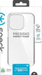 Speck hoesje geschikt voor Apple iPhone 15 Pro - Slank - Kristalhelder - Valbescherming gecertificeerd tot 4 meter - Microban Antibacterieel - Presidio Perfect Clear lijn - Transparant
