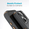 Speck hoesje geschikt voor Apple iPhone 15 Pro - Slank - MagSafe - Ultieme Bescherming - Luxe Soft-touch Afwerking - Valbescherming gecertificeerd tot 4 meter - Microban Antibacterieel - Presidio2 Pro lijn -Grijs