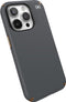 Speck hoesje geschikt voor Apple iPhone 15 Pro - Slank - MagSafe - Ultieme Bescherming - Luxe Soft-touch Afwerking - Valbescherming gecertificeerd tot 4 meter - Microban Antibacterieel - Presidio2 Pro lijn -Grijs
