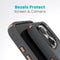 Speck hoesje geschikt voor Apple iPhone 15 Pro - Ultieme Bescherming en Grip - Luxe Soft-touch Afwerking - Valbescherming gecertificeerd tot 4 meter - Microban Antibacterieel - Presidio2 Grip lijn - Grijs