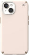 Speck hoesje geschikt voor Apple iPhone 15 - Slank - MagSafe - Ultieme Bescherming - Luxe Soft-touch Afwerking - Valbescherming gecertificeerd tot 4 meter - Microban Antibacterieel - Presidio2 Pro lijn -Beige Geel