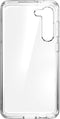 Speck hoesje geschikt voor Samsung Galaxy S23 Plus - Slank - Kristalhelder - Valbescherming gecertificeerd tot 4 meter - Microban Antibacterieel - Presidio Perfect Clear lijn - Transparant