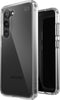 Speck hoesje geschikt voor Samsung Galaxy S23 - Slank - Kristalhelder - Valbescherming gecertificeerd tot 4 meter - Microban Antibacterieel - Presidio Perfect Clear lijn - Transparant