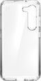 Speck hoesje geschikt voor Samsung Galaxy S23 - Slank - Kristalhelder - Valbescherming gecertificeerd tot 4 meter - Microban Antibacterieel - Presidio Perfect Clear lijn - Transparant