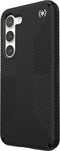 Speck hoesje geschikt voor Samsung Galaxy S23 - Ultieme Bescherming en Grip - Luxe Soft-touch Afwerking - Valbescherming gecertificeerd tot 4 meter - Microban Antibacterieel - Presidio2 Grip lijn - Zwart