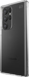 Speck hoesje geschikt voor Samsung Galaxy S23 Ultra - Slank - Kristalhelder - Valbescherming gecertificeerd tot 4 meter - Microban Antibacterieel - Presidio Perfect Clear lijn - Transparant