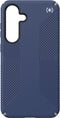 Speck hoesje geschikt voor Samsung Galaxy S25 Plus - Ultieme Bescherming en Grip - Luxe Soft-touch Afwerking - Valbescherming gecertificeerd tot 4 meter - Microban Antibacterieel - Presidio2 Grip lijn - Blauw