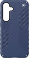 Speck hoesje geschikt voor Samsung Galaxy S25 - Ultieme Bescherming en Grip - Luxe Soft-touch Afwerking - Valbescherming gecertificeerd tot 4 meter - Microban Antibacterieel - Presidio2 Grip lijn - Blauw