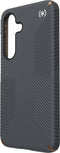 Speck hoesje geschikt voor Samsung Galaxy S25 - Ultieme Bescherming en Grip - Luxe Soft-touch Afwerking - Valbescherming gecertificeerd tot 4 meter - Microban Antibacterieel - Presidio2 Grip lijn - Grijs