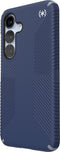 Speck hoesje geschikt voor Samsung Galaxy S25 - Ultieme Bescherming en Grip - Luxe Soft-touch Afwerking - Valbescherming gecertificeerd tot 4 meter - Microban Antibacterieel - Presidio2 Grip lijn - Blauw