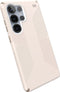 Speck hoesje geschikt voor Samsung Galaxy S25 Ultra - Ultieme Bescherming en Grip - Luxe Soft-touch Afwerking - Valbescherming gecertificeerd tot 4 meter - Microban Antibacterieel - Presidio2 Grip lijn - Beige Wit