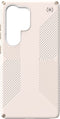 Speck hoesje geschikt voor Samsung Galaxy S25 Ultra - Ultieme Bescherming en Grip - Luxe Soft-touch Afwerking - Valbescherming gecertificeerd tot 4 meter - Microban Antibacterieel - Presidio2 Grip lijn - Beige Wit