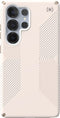 Speck hoesje geschikt voor Samsung Galaxy S25 Ultra - Ultieme Bescherming en Grip - Luxe Soft-touch Afwerking - Valbescherming gecertificeerd tot 4 meter - Microban Antibacterieel - Presidio2 Grip lijn - Beige Wit