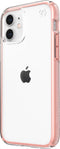 Speck Presidio Perfect Clear Apple iPhone 12/12 Pro Clear/Rosy Pink - with Microban