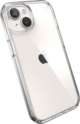 Speck Presidio Perfect Clear geschikt voor Apple iPhone 16e/15/14/13 Clear - with Microban
