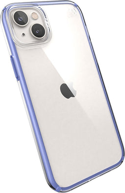 Speck Presidio Perfect Clear geschikt voor Geo geschikt voor Apple iPhone 14 Plus/15 Plus Clear/Purple