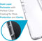 Speck Presidio Perfect Clear Glitter Apple iPhone 13 Pro Clear / Platinum Glitter - with Microban