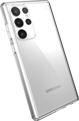 Speck Presidio Perfect Clear Samsung Galaxy S22 Ultra - with Microban