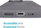 Speck Presidio2 Grip Apple iPhone 13 Pro Graphite Grey - with Microban