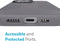 Speck Presidio2 Grip Apple iPhone 13 Pro Max Graphite Grey - with Microban