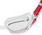 Speedo Biofuse 2.0 Clear/Rood Unisex Zwembril - Maat One Size